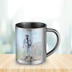 steel mug